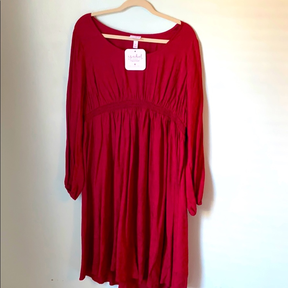 Isabel maternity dress